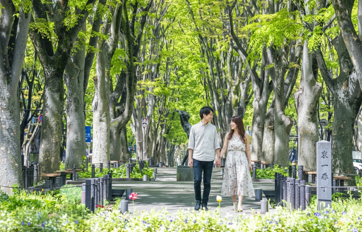 鹿児島のカップル（イメージ）